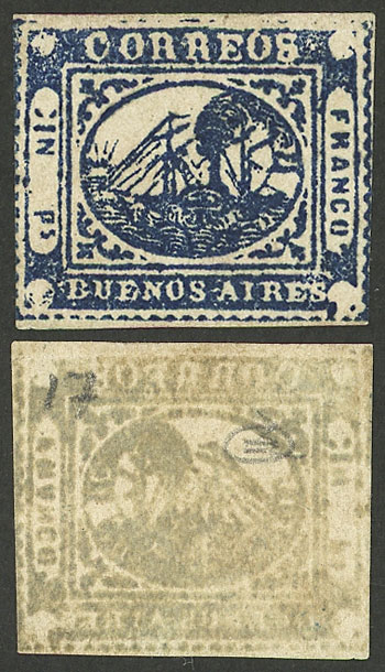Lot 7 - Argentina barquitos - Guillermo Jalil - Philatino Auction # 2344 ARGENTINA: Lot 7 - Argentina barquitos - Guillermo Jalil - Philatino Auction # 2344 ARGENTINA: