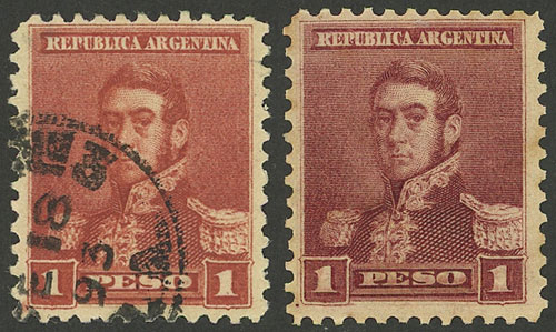 Lot 168 - Argentina general issues - Guillermo Jalil - Philatino Auction # 2344 ARGENTINA: Lot 168 - Argentina general issues - Guillermo Jalil - Philatino Auction # 2344 ARGENTINA:
