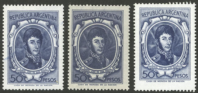 Lot 796 - Argentina general issues - Guillermo Jalil - Philatino Auction # 2344 ARGENTINA: Lot 796 - Argentina general issues - Guillermo Jalil - Philatino Auction # 2344 ARGENTINA: