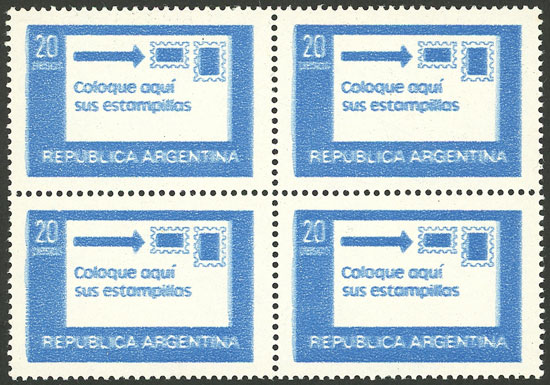 Lot 865 - Argentina general issues - Guillermo Jalil - Philatino Auction # 2344 ARGENTINA: Lot 865 - Argentina general issues - Guillermo Jalil - Philatino Auction # 2344 ARGENTINA: