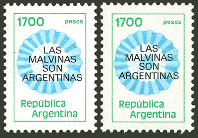 Lot 895 - Argentina general issues - Guillermo Jalil - Philatino Auction # 2344 ARGENTINA: Lot 895 - Argentina general issues - Guillermo Jalil - Philatino Auction # 2344 ARGENTINA:
