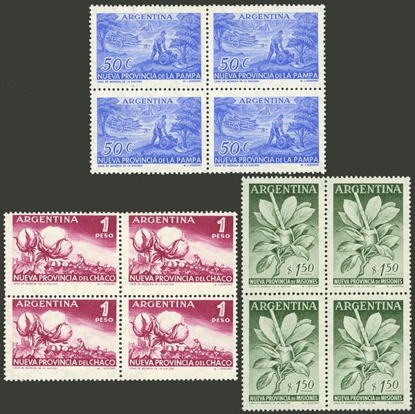 Lot 683 - Argentina general issues -  Guillermo Jalil - Philatino Auction # 2344 ARGENTINA: 