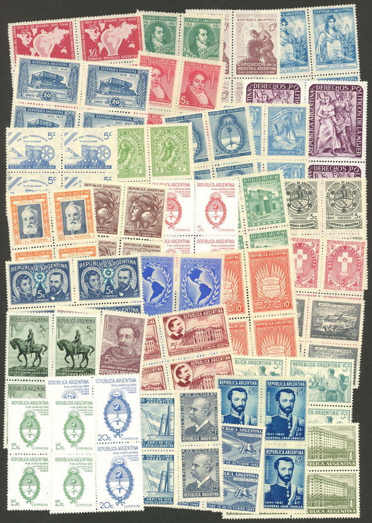 Lot 1289 - Argentina Lots and Collections - Guillermo Jalil - Philatino Auction # 2344 ARGENTINA: Lot 1289 - Argentina Lots and Collections - Guillermo Jalil - Philatino Auction # 2344 ARGENTINA: