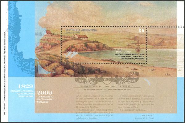 Lot 1069 - Argentina souvenir sheets -  Guillermo Jalil - Philatino Auction # 2344 ARGENTINA: 