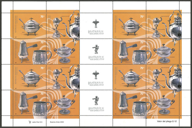 Lot 990 - Argentina general issues -  Guillermo Jalil - Philatino Auction # 2344 ARGENTINA: 