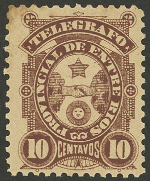 Lot 1160 - Argentina telegraph stamps - Guillermo Jalil - Philatino Auction # 2344 ARGENTINA: Lot 1160 - Argentina telegraph stamps - Guillermo Jalil - Philatino Auction # 2344 ARGENTINA: