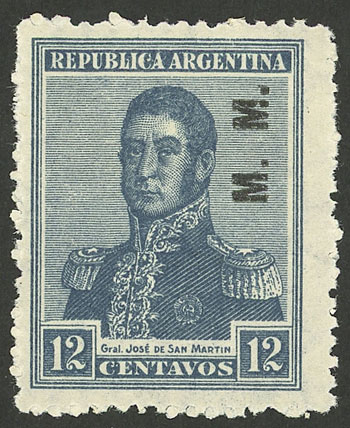 Lot 1125 - Argentina official stamps - Guillermo Jalil - Philatino Auction # 2344 ARGENTINA: Lot 1125 - Argentina official stamps - Guillermo Jalil - Philatino Auction # 2344 ARGENTINA: