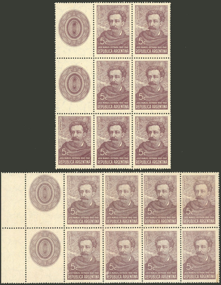 Lot 540 - Argentina general issues - Guillermo Jalil - Philatino Auction # 2344 ARGENTINA: Lot 540 - Argentina general issues - Guillermo Jalil - Philatino Auction # 2344 ARGENTINA: