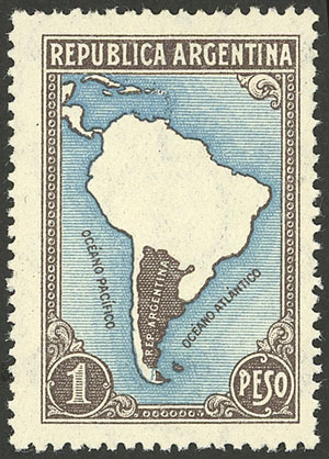 Lot 433 - Argentina general issues - Guillermo Jalil - Philatino Auction # 2344 ARGENTINA: Lot 433 - Argentina general issues - Guillermo Jalil - Philatino Auction # 2344 ARGENTINA: