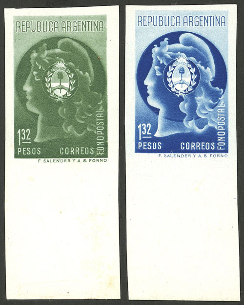 Lot 518 - Argentina general issues - Guillermo Jalil - Philatino Auction # 2344 ARGENTINA: Lot 518 - Argentina general issues - Guillermo Jalil - Philatino Auction # 2344 ARGENTINA: