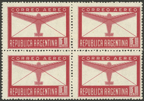 Lot 546 - Argentina general issues - Guillermo Jalil - Philatino Auction # 2344 ARGENTINA: Lot 546 - Argentina general issues - Guillermo Jalil - Philatino Auction # 2344 ARGENTINA: