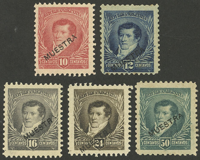 Lot 160 - Argentina general issues - Guillermo Jalil - Philatino Auction # 2344 ARGENTINA: Lot 160 - Argentina general issues - Guillermo Jalil - Philatino Auction # 2344 ARGENTINA: