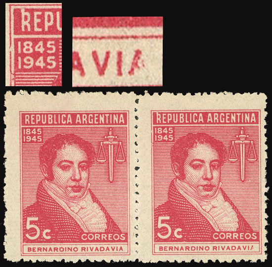 Lot 597 - Argentina general issues -  Guillermo Jalil - Philatino Auction # 2344 ARGENTINA: 