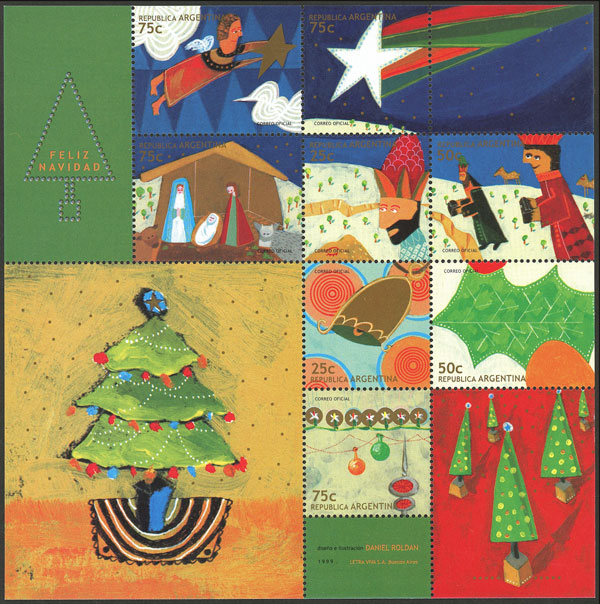 Lot 1046 - Argentina souvenir sheets - Guillermo Jalil - Philatino Auction # 2344 ARGENTINA: Lot 1046 - Argentina souvenir sheets - Guillermo Jalil - Philatino Auction # 2344 ARGENTINA: