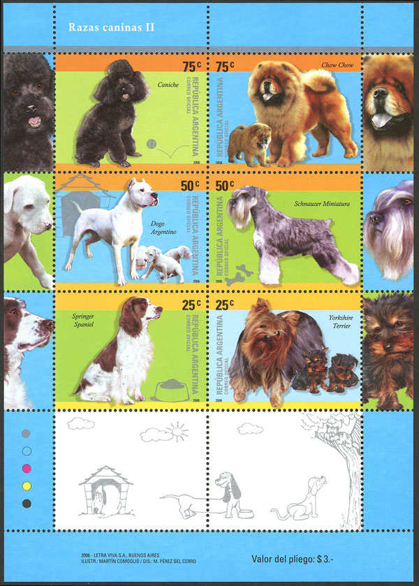 Lot 1061 - Argentina souvenir sheets -  Guillermo Jalil - Philatino Auction # 2344 ARGENTINA: 