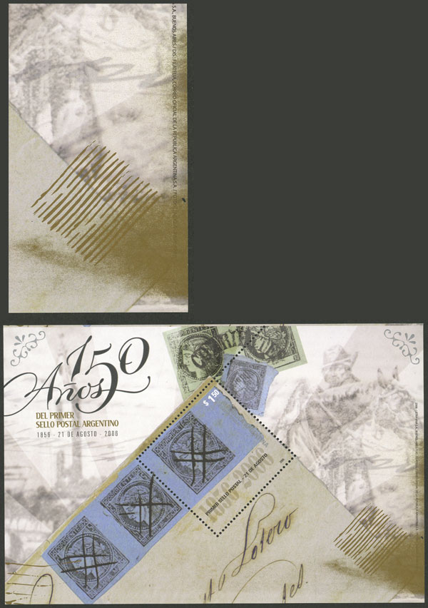 Lot 1062 - Argentina souvenir sheets -  Guillermo Jalil - Philatino Auction # 2344 ARGENTINA: 