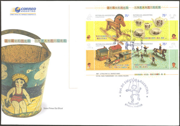 Lot 1063 - Argentina souvenir sheets -  Guillermo Jalil - Philatino Auction # 2344 ARGENTINA: 