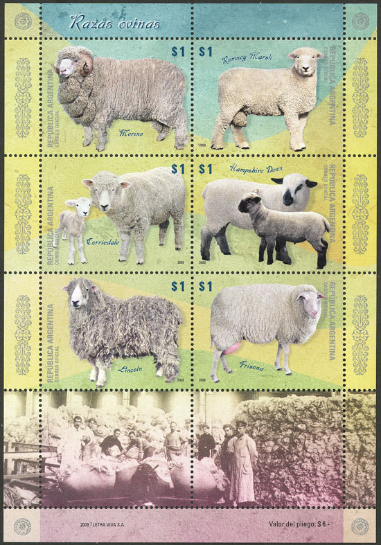 Lot 1070 - Argentina souvenir sheets -  Guillermo Jalil - Philatino Auction # 2344 ARGENTINA: 