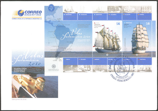 Lot 1076 - Argentina souvenir sheets - Guillermo Jalil - Philatino Auction # 2344 ARGENTINA: Lot 1076 - Argentina souvenir sheets - Guillermo Jalil - Philatino Auction # 2344 ARGENTINA: