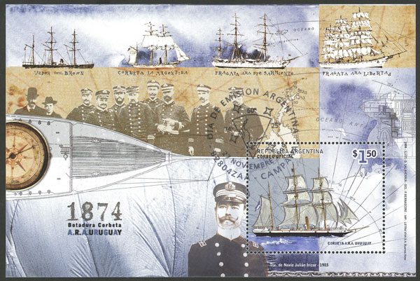 Lot 1045 - Argentina souvenir sheets - Guillermo Jalil - Philatino Auction # 2344 ARGENTINA: Lot 1045 - Argentina souvenir sheets - Guillermo Jalil - Philatino Auction # 2344 ARGENTINA: