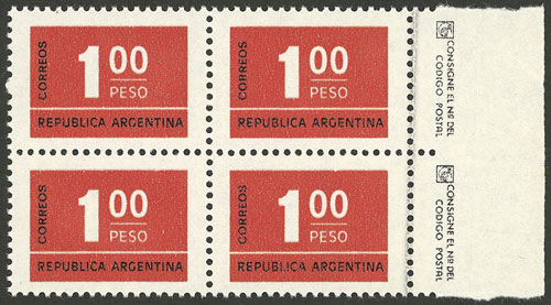 Lot 841 - Argentina general issues - Guillermo Jalil - Philatino Auction # 2344 ARGENTINA: Lot 841 - Argentina general issues - Guillermo Jalil - Philatino Auction # 2344 ARGENTINA: