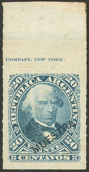 Lot 80 - Argentina general issues -  Guillermo Jalil - Philatino Auction # 2344 ARGENTINA: 