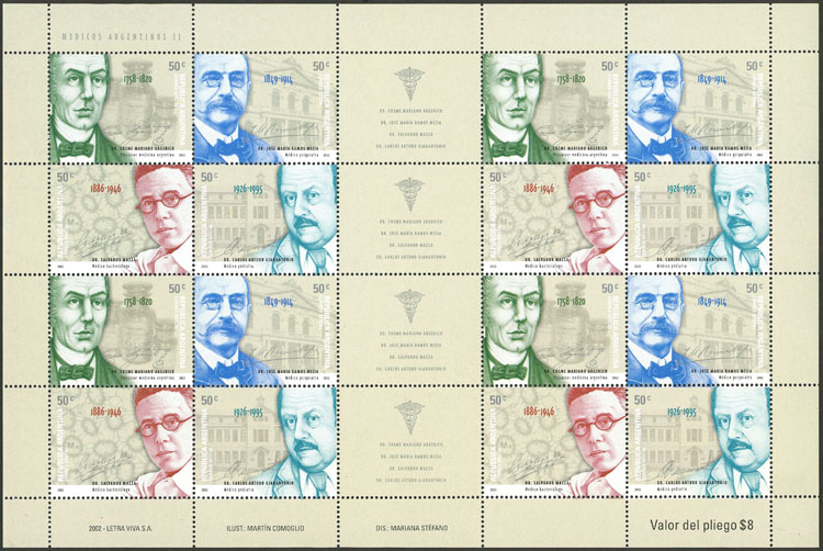 Lot 987 - Argentina general issues -  Guillermo Jalil - Philatino Auction # 2344 ARGENTINA: 