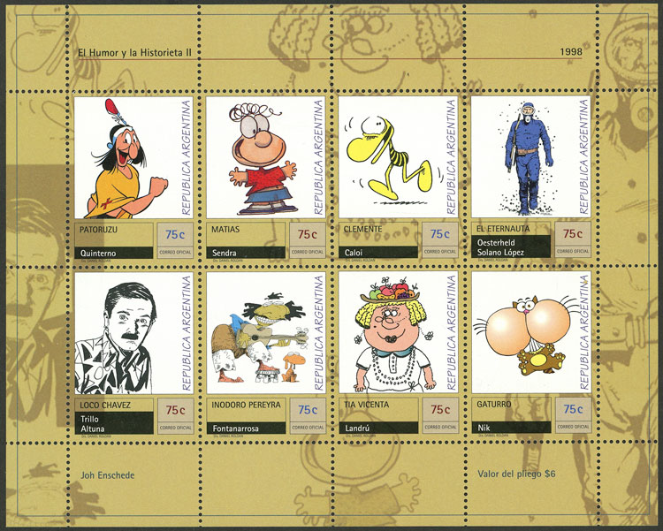 Lot 1038 - Argentina souvenir sheets - Guillermo Jalil - Philatino Auction # 2344 ARGENTINA: Lot 1038 - Argentina souvenir sheets - Guillermo Jalil - Philatino Auction # 2344 ARGENTINA: