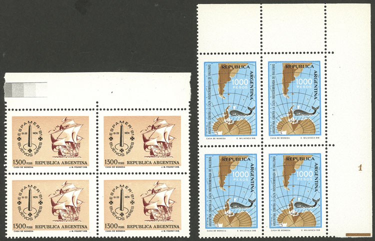 Lot 893 - Argentina general issues - Guillermo Jalil - Philatino Auction # 2344 ARGENTINA: Lot 893 - Argentina general issues - Guillermo Jalil - Philatino Auction # 2344 ARGENTINA: