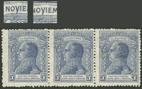 Lot 307 - Argentina general issues - Guillermo Jalil - Philatino Auction # 2344 ARGENTINA: Lot 307 - Argentina general issues - Guillermo Jalil - Philatino Auction # 2344 ARGENTINA: