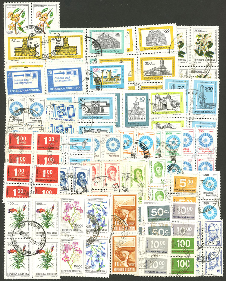 Lot 1291 - Argentina Lots and Collections - Guillermo Jalil - Philatino Auction # 2344 ARGENTINA: Lot 1291 - Argentina Lots and Collections - Guillermo Jalil - Philatino Auction # 2344 ARGENTINA: