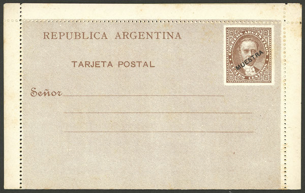 Lot 1166 - Argentina Postal stationery - Guillermo Jalil - Philatino Auction # 2344 ARGENTINA: Lot 1166 - Argentina Postal stationery - Guillermo Jalil - Philatino Auction # 2344 ARGENTINA: