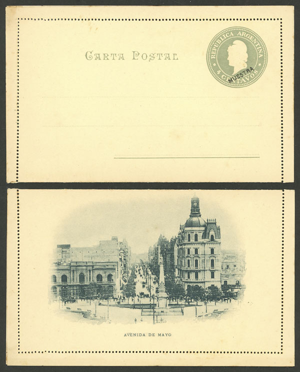 Lot 1168 - Argentina Postal stationery - Guillermo Jalil - Philatino Auction # 2344 ARGENTINA: Lot 1168 - Argentina Postal stationery - Guillermo Jalil - Philatino Auction # 2344 ARGENTINA: