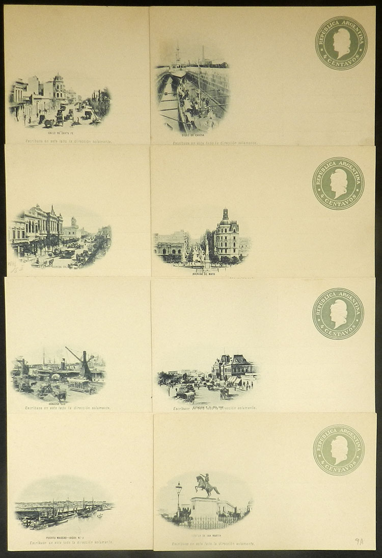 Lot 1177 - Argentina Postal stationery - Guillermo Jalil - Philatino Auction # 2344 ARGENTINA: Lot 1177 - Argentina Postal stationery - Guillermo Jalil - Philatino Auction # 2344 ARGENTINA: