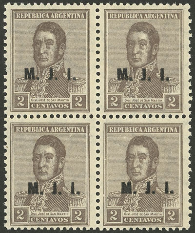 Lot 1120 - Argentina official stamps - Guillermo Jalil - Philatino Auction # 2344 ARGENTINA: Lot 1120 - Argentina official stamps - Guillermo Jalil - Philatino Auction # 2344 ARGENTINA:
