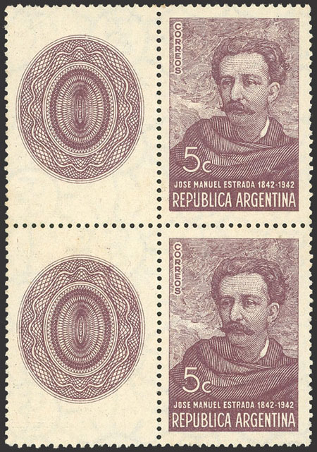 Lot 542 - Argentina general issues - Guillermo Jalil - Philatino Auction # 2344 ARGENTINA: Lot 542 - Argentina general issues - Guillermo Jalil - Philatino Auction # 2344 ARGENTINA: