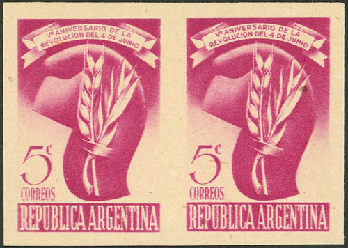Lot 617 - Argentina general issues -  Guillermo Jalil - Philatino Auction # 2344 ARGENTINA: 