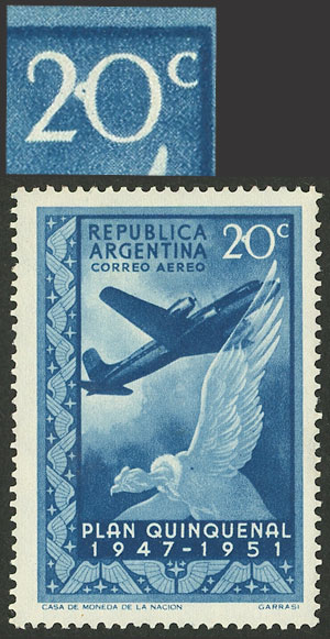 Lot 629 - Argentina general issues - Guillermo Jalil - Philatino Auction # 2344 ARGENTINA: Lot 629 - Argentina general issues - Guillermo Jalil - Philatino Auction # 2344 ARGENTINA: