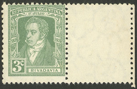 Lot 353 - Argentina general issues -  Guillermo Jalil - Philatino Auction # 2344 ARGENTINA: 