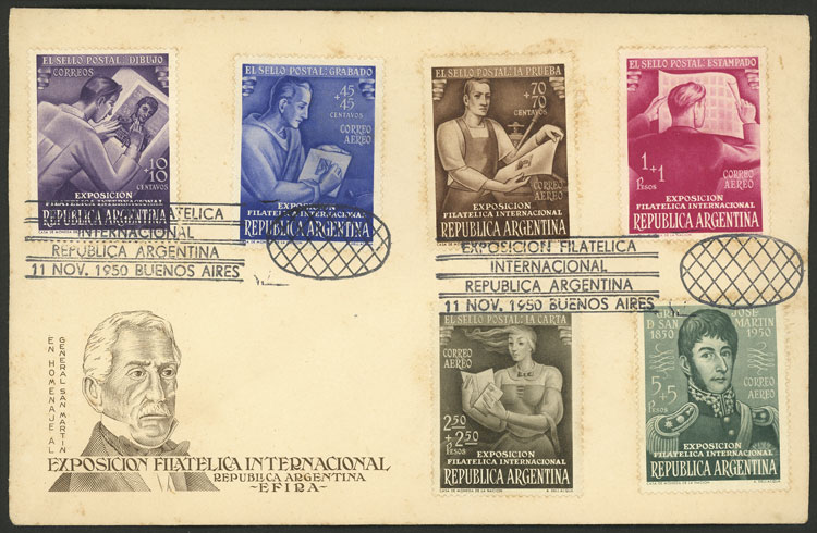 Lot 627 - Argentina general issues - Guillermo Jalil - Philatino Auction # 2344 ARGENTINA: Lot 627 - Argentina general issues - Guillermo Jalil - Philatino Auction # 2344 ARGENTINA: