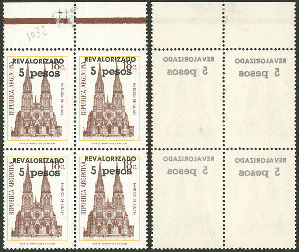 Lot 831 - Argentina general issues - Guillermo Jalil - Philatino Auction # 2344 ARGENTINA: Lot 831 - Argentina general issues - Guillermo Jalil - Philatino Auction # 2344 ARGENTINA: