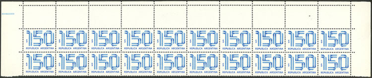 Lot 885 - Argentina general issues - Guillermo Jalil - Philatino Auction # 2344 ARGENTINA: Lot 885 - Argentina general issues - Guillermo Jalil - Philatino Auction # 2344 ARGENTINA: