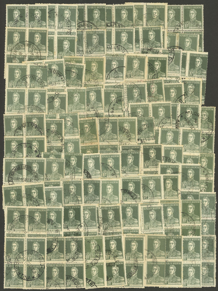 Lot 340 - Argentina general issues - Guillermo Jalil - Philatino Auction # 2344 ARGENTINA: Lot 340 - Argentina general issues - Guillermo Jalil - Philatino Auction # 2344 ARGENTINA: