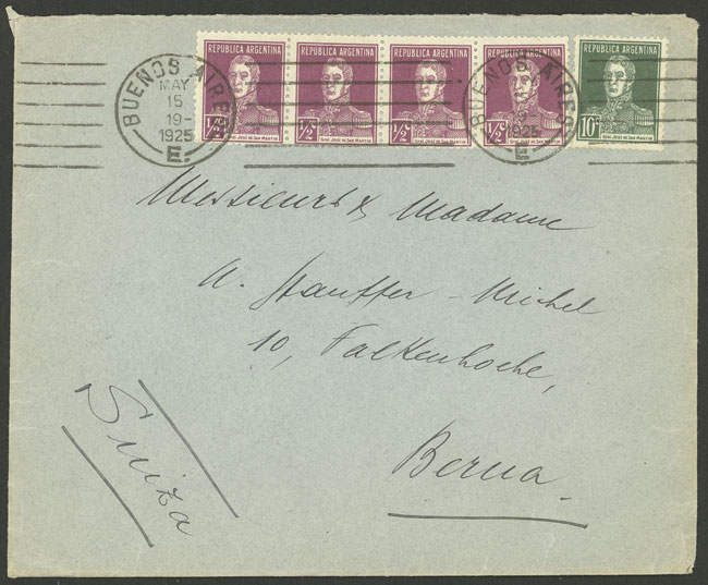 Lot 1223 - Argentina postal history - Guillermo Jalil - Philatino Auction # 2344 ARGENTINA: Lot 1223 - Argentina postal history - Guillermo Jalil - Philatino Auction # 2344 ARGENTINA: