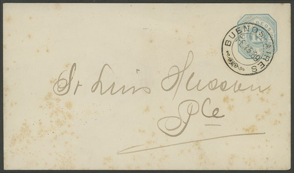 Lot 1171 - Argentina Postal stationery - Guillermo Jalil - Philatino Auction # 2344 ARGENTINA: Lot 1171 - Argentina Postal stationery - Guillermo Jalil - Philatino Auction # 2344 ARGENTINA: