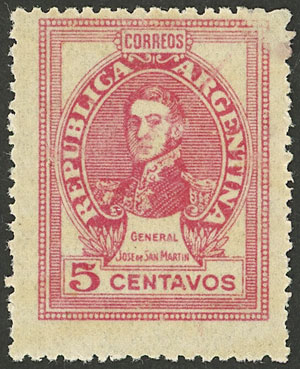 Lot 577 - Argentina general issues -  Guillermo Jalil - Philatino Auction # 2344 ARGENTINA: 
