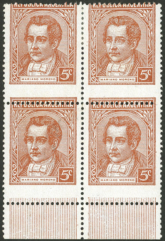 Lot 477 - Argentina general issues - Guillermo Jalil - Philatino Auction # 2344 ARGENTINA: Lot 477 - Argentina general issues - Guillermo Jalil - Philatino Auction # 2344 ARGENTINA: