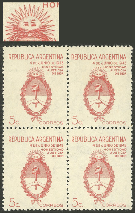 Lot 582 - Argentina general issues -  Guillermo Jalil - Philatino Auction # 2344 ARGENTINA: 