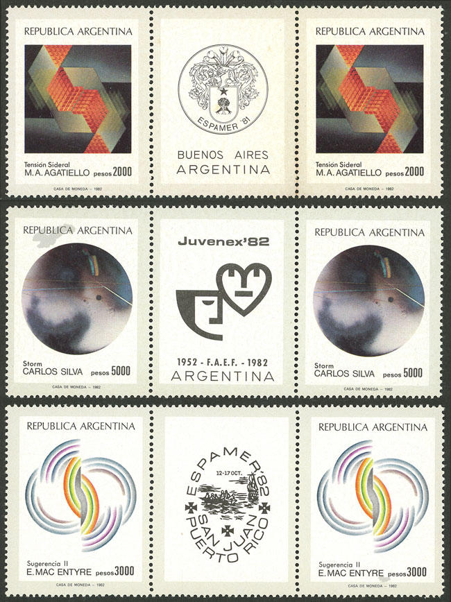 Lot 897 - Argentina general issues - Guillermo Jalil - Philatino Auction # 2344 ARGENTINA: Lot 897 - Argentina general issues - Guillermo Jalil - Philatino Auction # 2344 ARGENTINA: