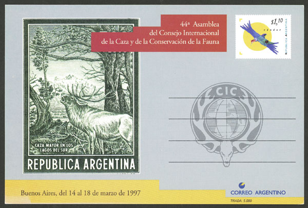 Lot 1181 - Argentina Postal stationery - Guillermo Jalil - Philatino Auction # 2344 ARGENTINA: Lot 1181 - Argentina Postal stationery - Guillermo Jalil - Philatino Auction # 2344 ARGENTINA: